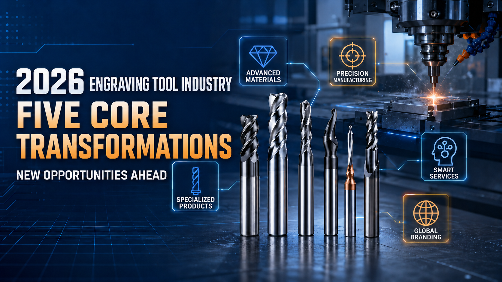 The five core changes of carving tools in 2026 bring new opportunities to the industry